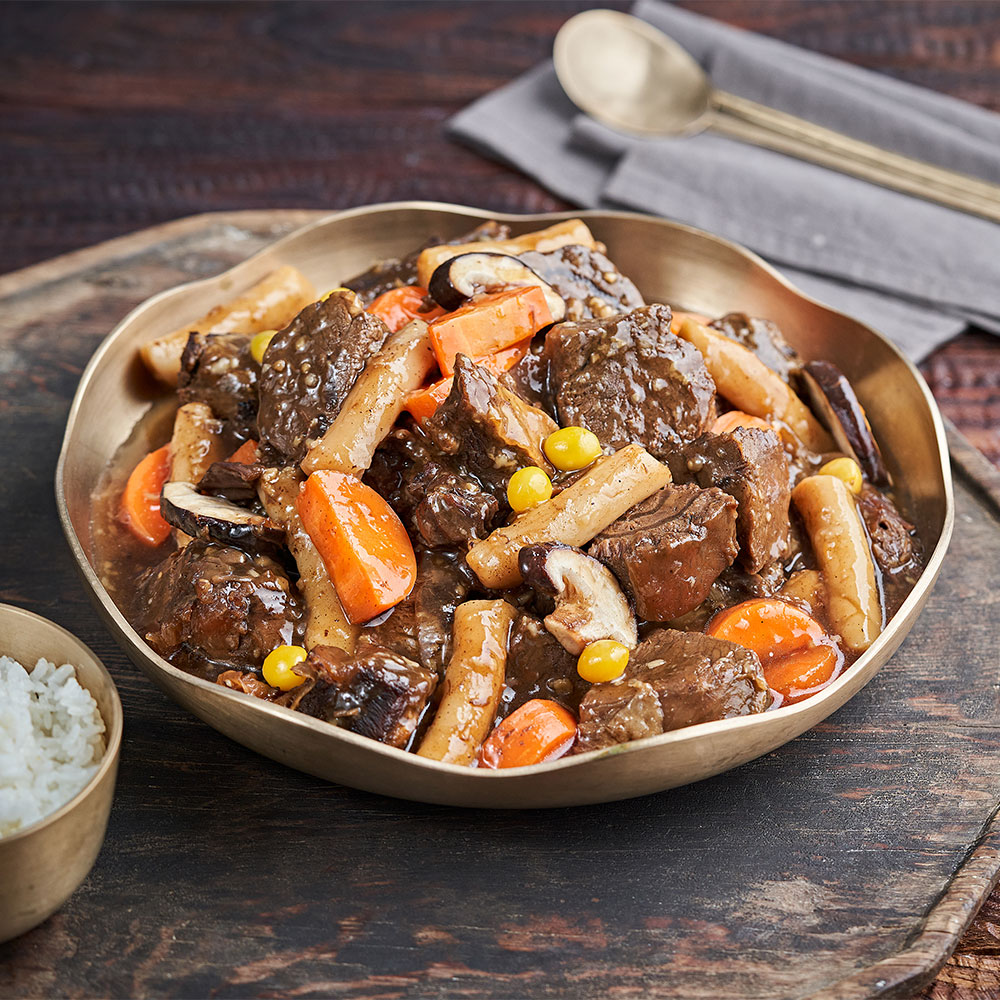 정성곳간 명인 강순의 국내산 뼈없는 소갈비찜, 500g, 6개