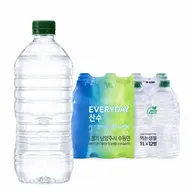 아임에코 가벼운샘 무라벨 생수, 1L, 36병