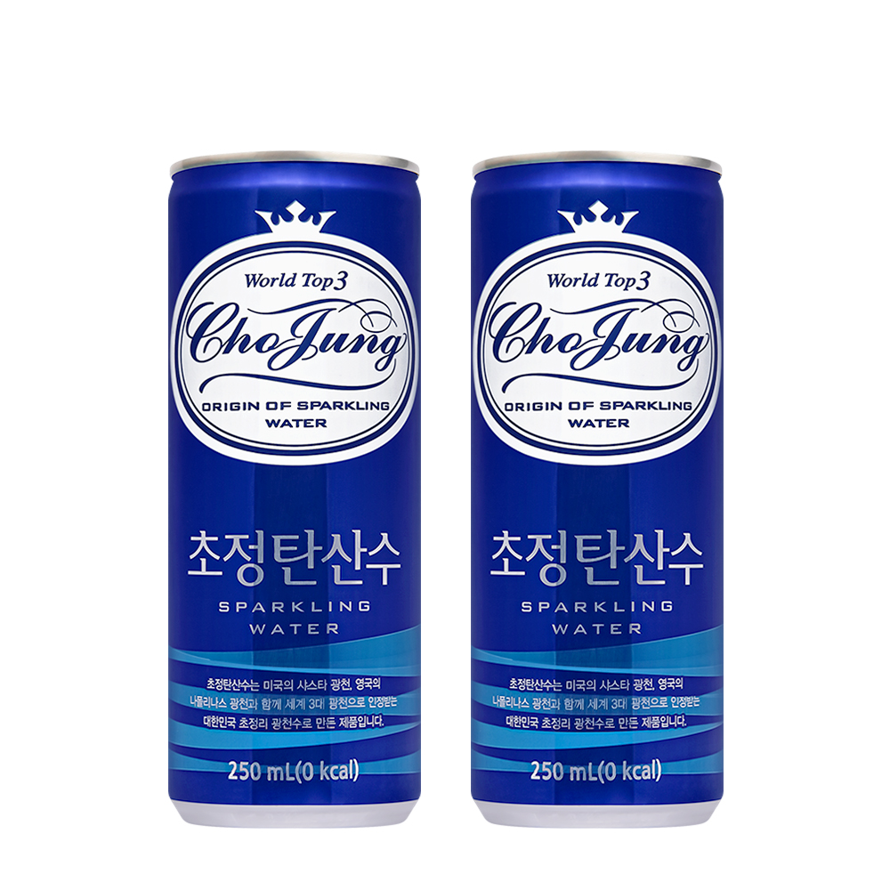 일화 초정 탄산수 플레인, 250ml, 30개