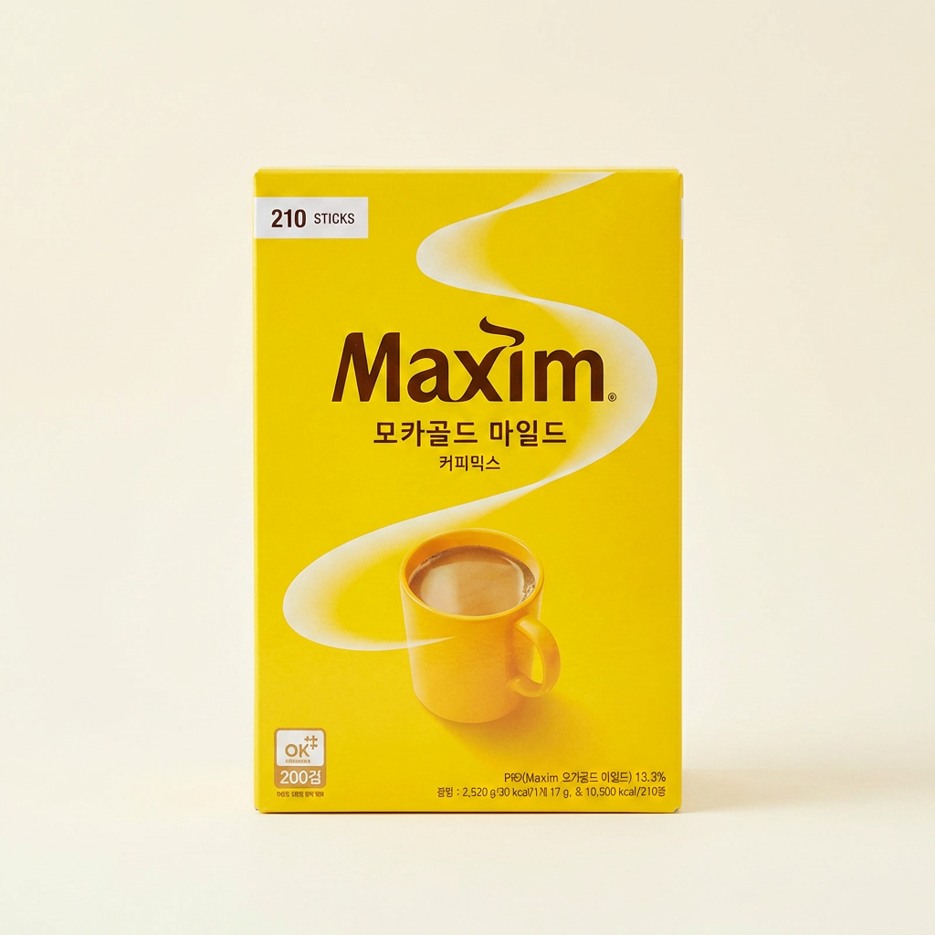 맥심 모카골드 마일드 커피믹스, 12g, 210개입, 1개