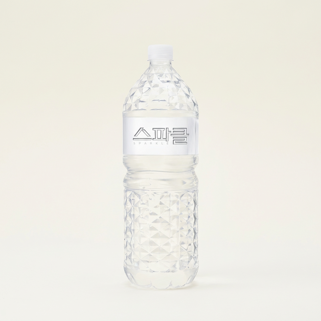 스파클 생수, 무라벨, 2L, 12개