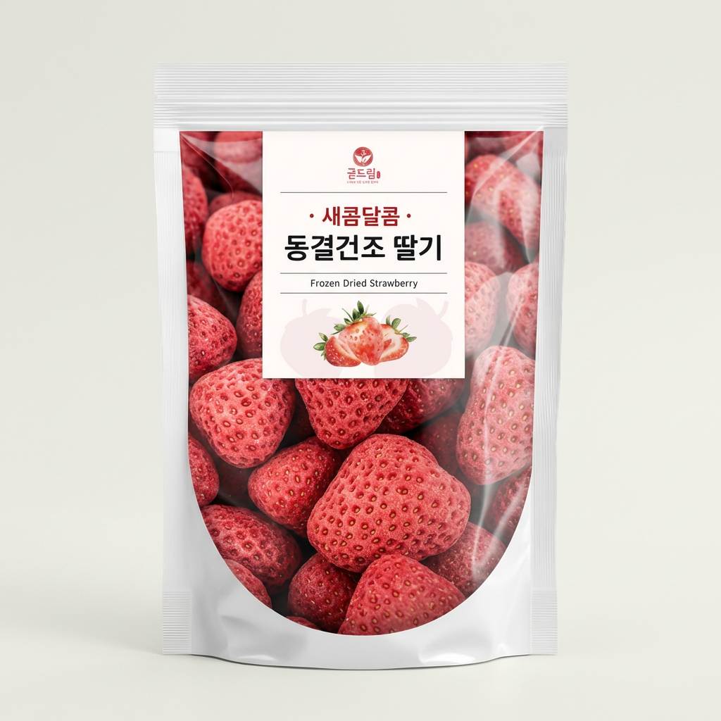굳드림 동결건조 딸기, 100g, 1개