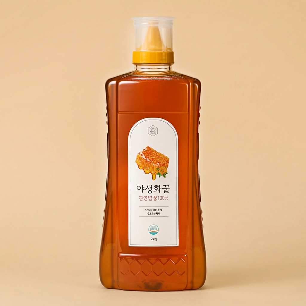 청년벌집 야생화꿀, 2kg, 1개