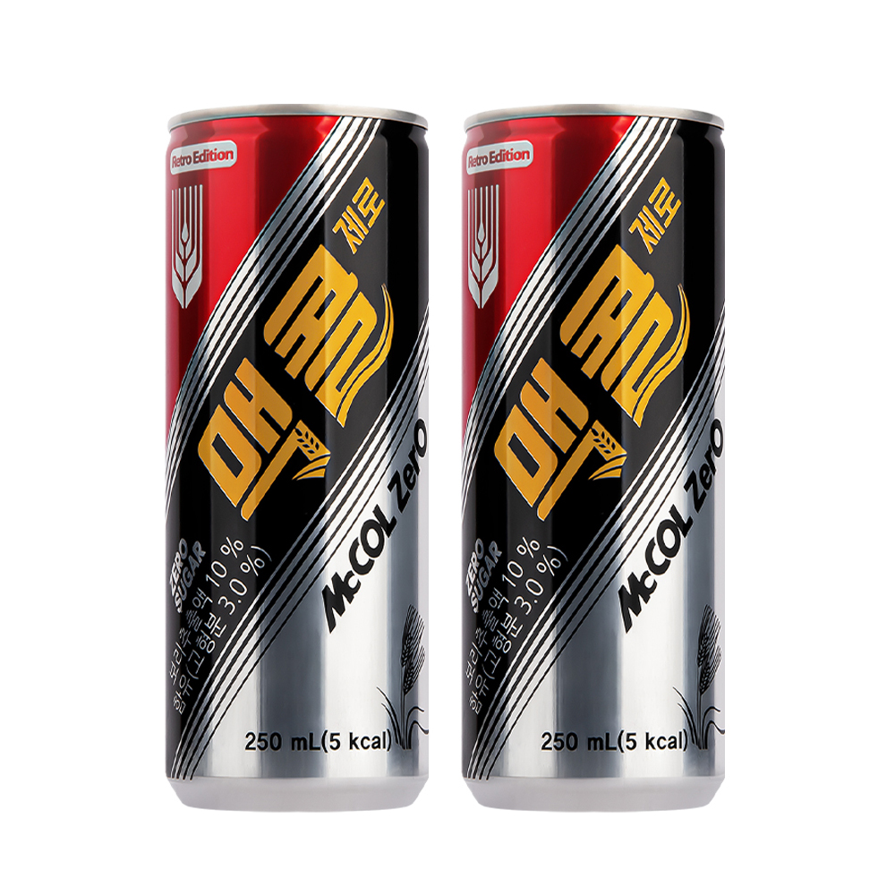 맥콜 제로, 250ml, 30개