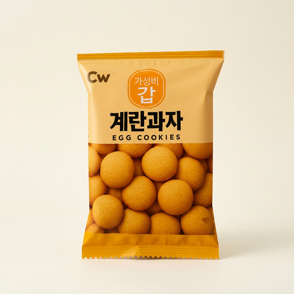 청우 계란과자, 40g, 12개