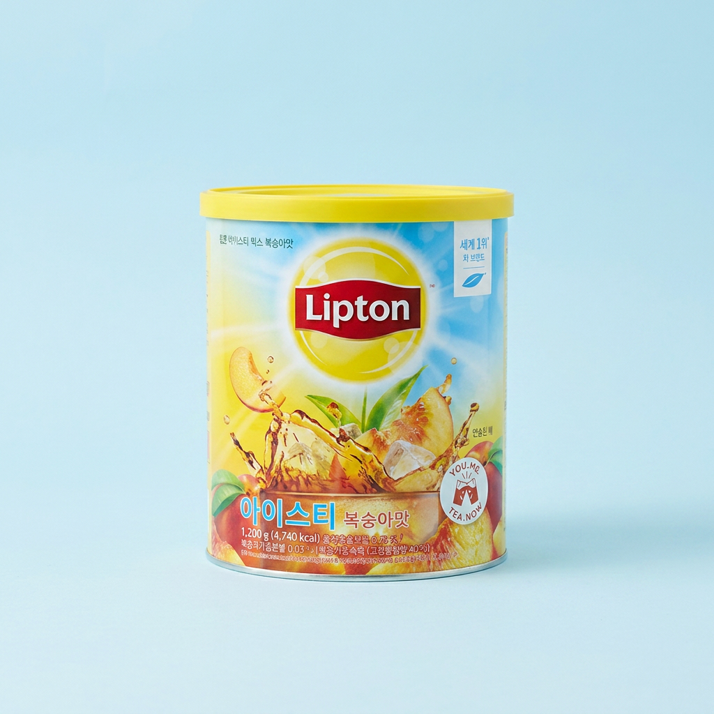 립톤 아이스티 믹스 복숭아맛, 1.2kg, 2개