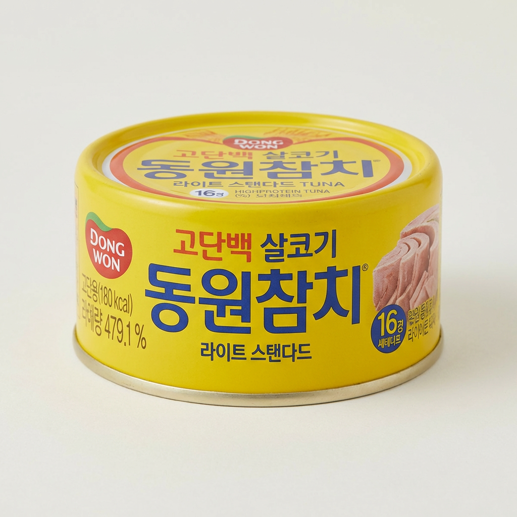 동원참치 라이트 스탠다드, 85g, 12캔