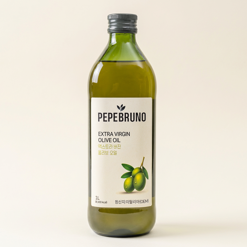 페페브루노 엑스트라버진 올리브 오일, 1L, 1개