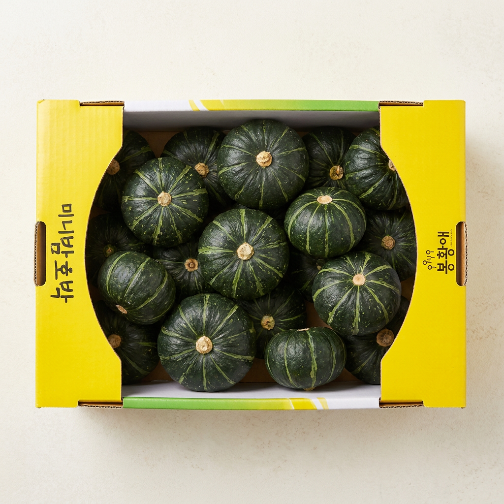 철이네 제주 밤호박, 특품 로얄과, 4.5kg, 1박스