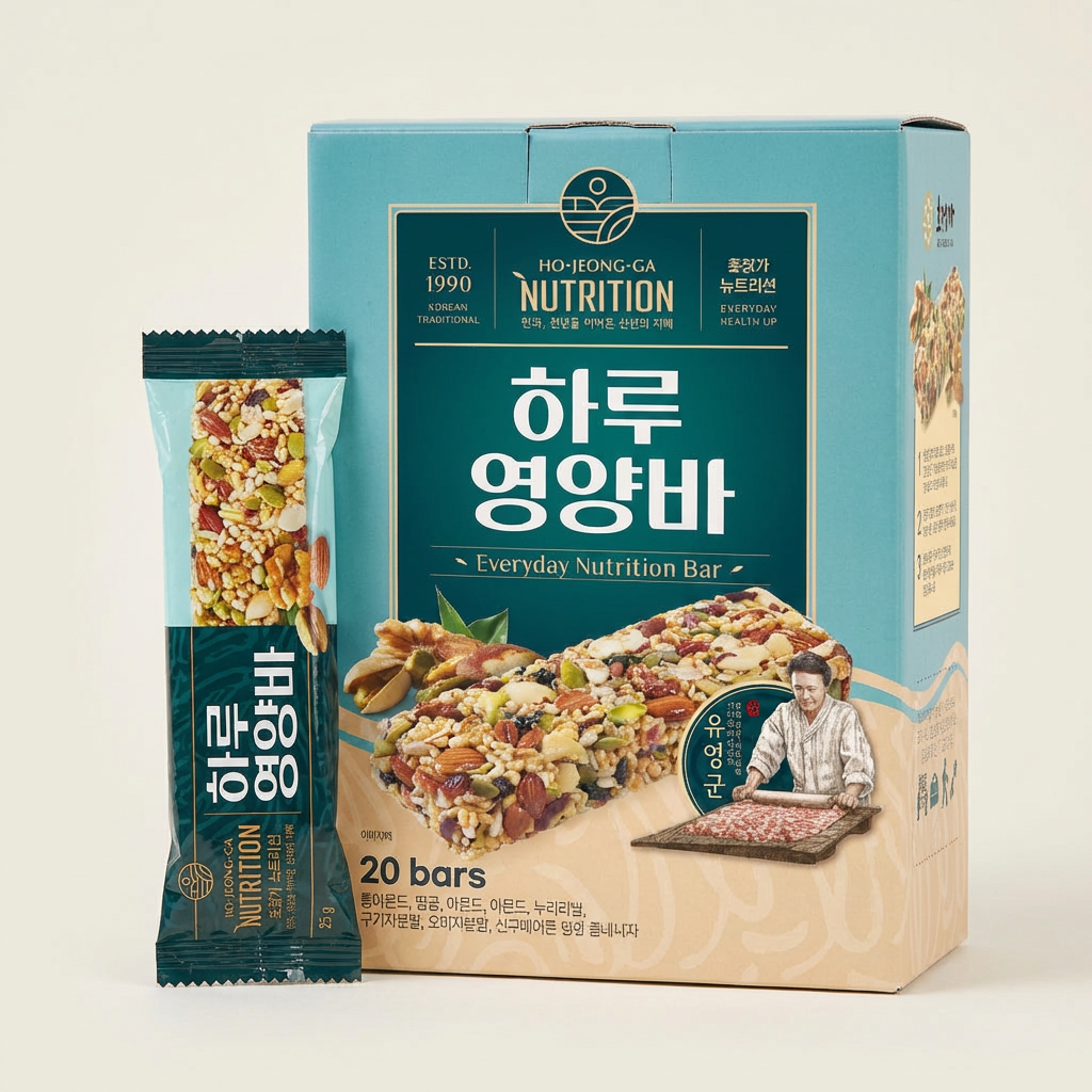 호정가 뉴트리션 하루영양바, 25g, 20개입, 1박스